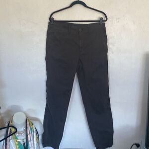 American Eagle Outfitters Straight Black Gray Denim Jeans - Men's 33/34 Pre-worn